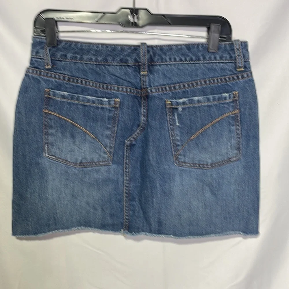 X2 denim jean skirt
